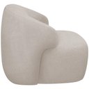Ver imagem 6 de Kit 02 Poltronas Decorativa Fixa Orgânica para Sala Living Barolo L06 Bouclê Bege - Lyam Decor