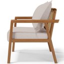 Ver imagem 3 de Poltrona Decorativa e Living Alícia B04 Linho Bege - Lyam Decor