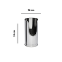 Ver imagem 2 de Suporte Porta Extintor Pequeno de Aço Inox