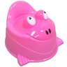 Troninho Penico Infantil com Tampa Sapinho Bichinho Menino Menina Importway Bw-183 - Rosa - 1