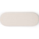 Ver imagem 6 de Puff Decorativo Orgânico para Living Quarto 140cm Doha W01 Linho Cru - Lyam Decor