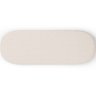 Puff Decorativo Orgânico para Living Quarto 140cm Doha W01 Linho Cru - Lyam Decor - 6