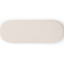 Ver imagem 7 de Puff Decorativo Orgânico para Living Quarto 140cm Doha W01 Linho Cru - Lyam Decor