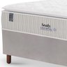 Colchão Sealy Plumatex Confort Gel D28 com Molas Ensacadas + Box Tozatto para Casal 138cm - Cinza - 2