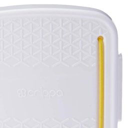 Porta Cotonetes Portátil Branco para Viagem Acessórios com Elástico Interno Crippa - 5