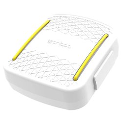 Porta Cotonetes Portátil Branco para Viagem Acessórios com Elástico Interno Crippa - 1