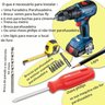3 Suportes de Teto para Varão Simples 28 Mm Cromado - 4