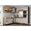 Ver imagem 1 de Cozinha Completa Connect 16 Peças (4 Armários + 4 Balcões + 1 Paneleiro + 7 Complementos) C16P01