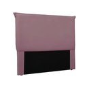 Ver imagem 1 de Cabeceira Cama Box King 195 Cm Garden Veludo Uva S04 - D'Rossi