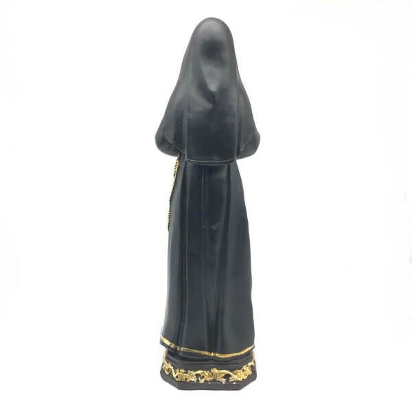 Imagem de Santa Rita de Cássia Padroeira Causas Impossíveis Grande Resina 40 cm - 5