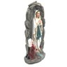 Imagem de Nossa Senhora de Lourdes com Santa Bernadete na Gruta Resina 30 cm - 2