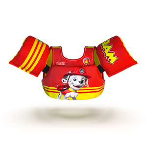 Boia Infantil Colete Salva Vida Patrulha Canina Marshal Nash