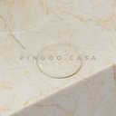 Ver imagem 4 de Cuba De Apoio Para Banheiro Retangular Slim Louça Cerâmica 40 cm Cornalina Pingoo.casa -