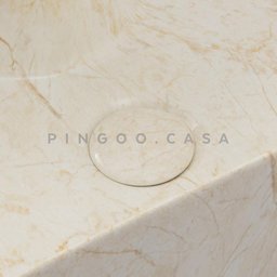 Cuba De Apoio Para Banheiro Retangular Slim Louça Cerâmica 40 cm Cornalina Pingoo.casa - - 4