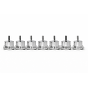 Ver imagem 4 de Kit 8 Pés Metalizado para Sofá e Moveis em Geral com Diâmetro de 50 Mm X 60 Mm de Altura