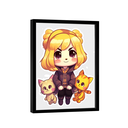 Ver imagem 4 de Quadro Menina Dos Gatos -- Br Artes