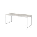 Ver imagem 1 de Mesa Kuadra Diretor 180x70x75cm Snow - Est. Branca Snow - Est. Branca