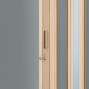 Ver imagem 4 de Porta Sanfonada de PVC Translucido 210cm x 84cm Plastporta Bcf Marrom/Castanho com
