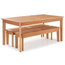 Ver imagem 5 de Banco Madeira Maciça 3 Lugares 200cm Churrasqueira Primavera 