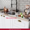 Cozinha Compacta 3 Peças 6 Portas 3 Gavetas Emily Henn - Branco Fosco - 5