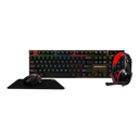 Ver imagem 1 de Combo Gamer Kwg Aries M1 Lite 4 em 1 Teclado Mouse Headset e Mousepad - Aries-m1-lite