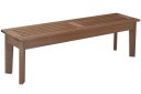 Ver imagem 2 de Banco Madeira Maciça 3 Lugares 200cm Churrasqueira Primavera Marrom/Castanho