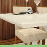 Conjunto Sala de Jantar Mesa 160cm Tampo MDF 6 Cadeiras Lupita Casa 812 - 10
