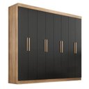 Ver imagem 2 de Guarda Roupa Espaçoso 08 Portas e 04 Gavetas Lisboa - Teka Onix