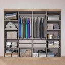 Ver imagem 3 de Guarda Roupa Espaçoso 08 Portas e 04 Gavetas Lisboa - Teka Onix