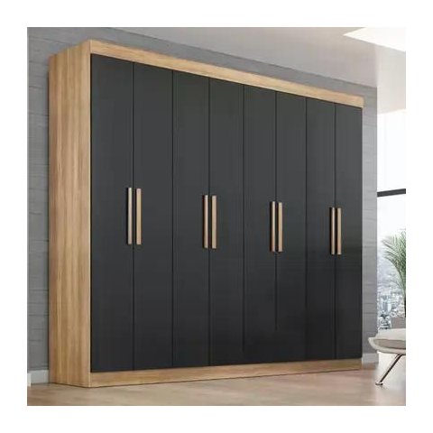Guarda Roupa Espaçoso 08 Portas e 04 Gavetas Lisboa - Teka Onix