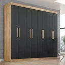Ver imagem 1 de Guarda Roupa Espaçoso 08 Portas e 04 Gavetas Lisboa - Teka Onix