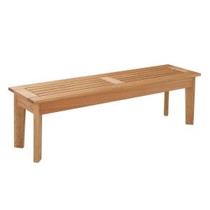 Banco em Madeira Maciça 3 Lugares 140cm Churrasqueira Primavera 