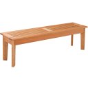 Ver imagem 2 de Banco em Madeira Maciça 3 Lugares 140cm Churrasqueira Primavera 