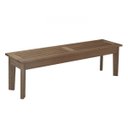 Ver imagem 4 de Banco em Madeira Maciça 3 Lugares 140cm Churrasqueira Primavera 