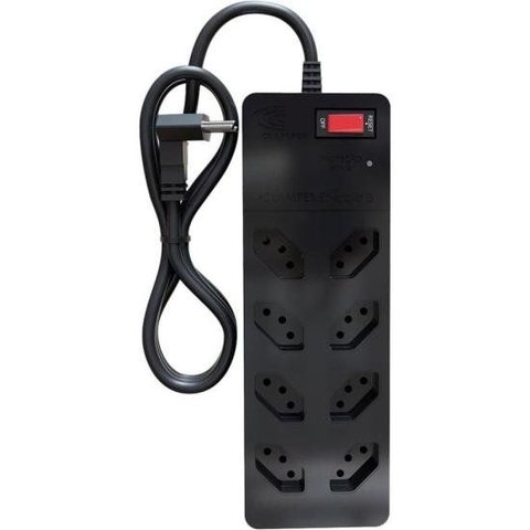 Filtro de Linha com Proteção Dps 3p Energia 8 Clamper Preto [f002]