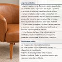 Ver mais imagens de Kit 2 Poltronas Decorativa Linho Premium Base Madeira Maciça Luiza