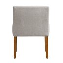 Ver imagem 6 de Cadeira Decorativa Estofada para Sala Angel Bouclé Aveludado Cinza Claro - Nexta Casa