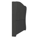 Ver imagem 7 de Cabeceira Casal King Cama Box 195cm Glenda I02 Veludo Chumbo - Mpozenato