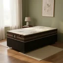 Ver imagem 2 de Cama Box com Baú Solteiro + Colchão de Molas Anjos Classic Superlastic 88cm