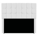 Ver imagem 4 de Cabeceira Estofada Manchester 160 Cm Queen Size Corano - Doce Sonho Móveis Cor Branco