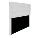 Ver imagem 1 de Cabeceira Estofada Manchester 160 Cm Queen Size Corano - Doce Sonho Móveis Cor Branco