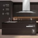 Ver imagem 5 de Coifa e Depurador de Ilha EOS 90cm Com Vidro Curvo ECO90IV Inox 220V