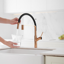 Ver imagem 4 de Torneira Monocomando Rose Gold Luxo Cozinha Área Gourmet Ducha Regulável In61