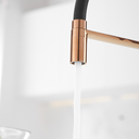 Ver imagem 5 de Torneira Monocomando Rose Gold Luxo Cozinha Área Gourmet Ducha Regulável In61