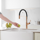 Ver imagem 3 de Torneira Monocomando Rose Gold Luxo Cozinha Área Gourmet Ducha Regulável In61