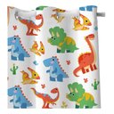 Ver imagem 3 de Cortina Infantil Dinossauro Cute Tecido Premium 2,60x1,50m