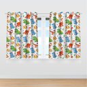 Ver imagem 2 de Cortina Infantil Dinossauro Cute Tecido Premium 2,60x1,50m