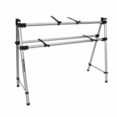 Rack Titanium RA120 Barras em "L" para Notebook para CDJs e Mixer Pioneer, Numark, Dj Tech Em Case