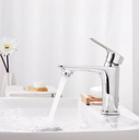 Ver imagem 3 de Torneira Misturador Monocomando para Banheiro Lavatório Lavabo Bica Slim Baixa Inox Cromado Metal Pr