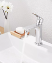 Ver imagem 4 de Torneira Misturador Monocomando para Banheiro Lavatório Lavabo Bica Slim Baixa Inox Cromado Metal Pr